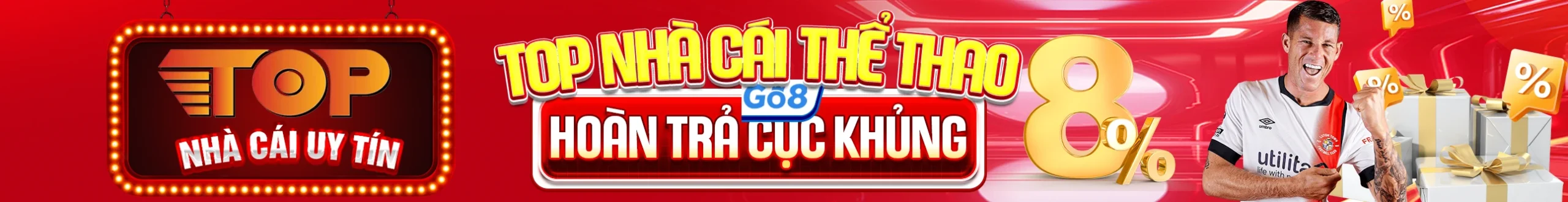 Top nhà cái uy tín hoàn trả cực cao lên đến 8%